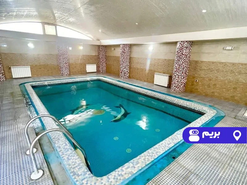 ویلا استخردار آبگرم كارن با بیلیارد
