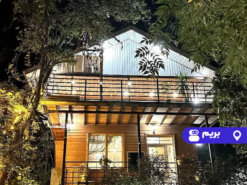 کلبه چوبی حسام با جکوزی