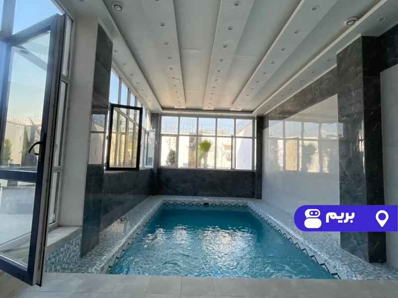 ویلا دوبلکس استخردار آبگرم صالحی با فوتبال دستی و بیلیارد