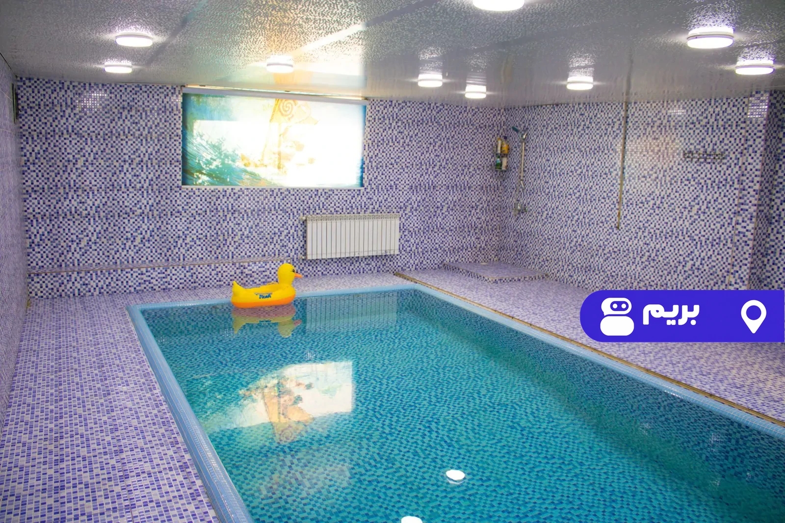 استخردار آبگرم گل رز در آمل