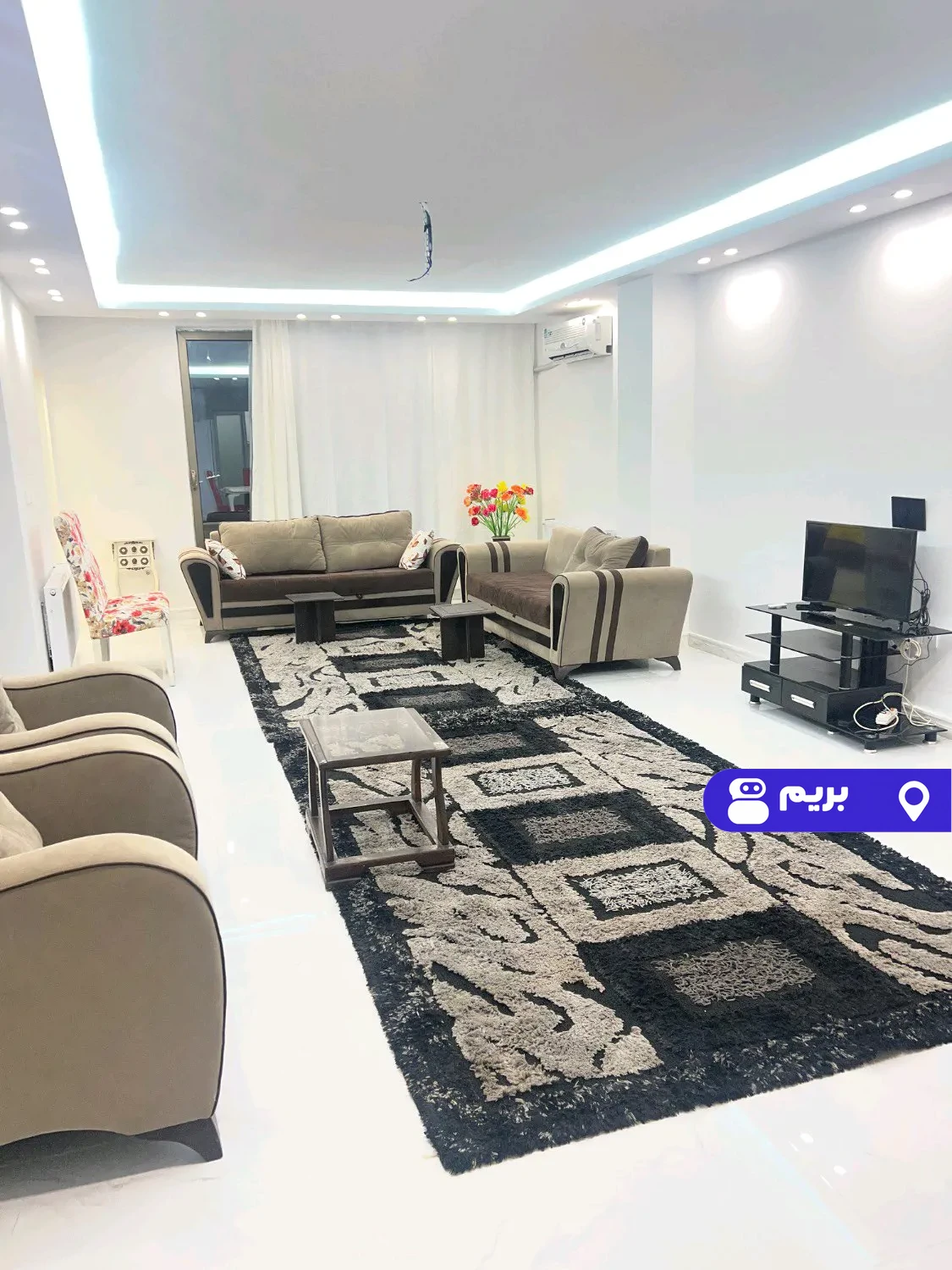 مبله کیارش با جکوزی در آستارا