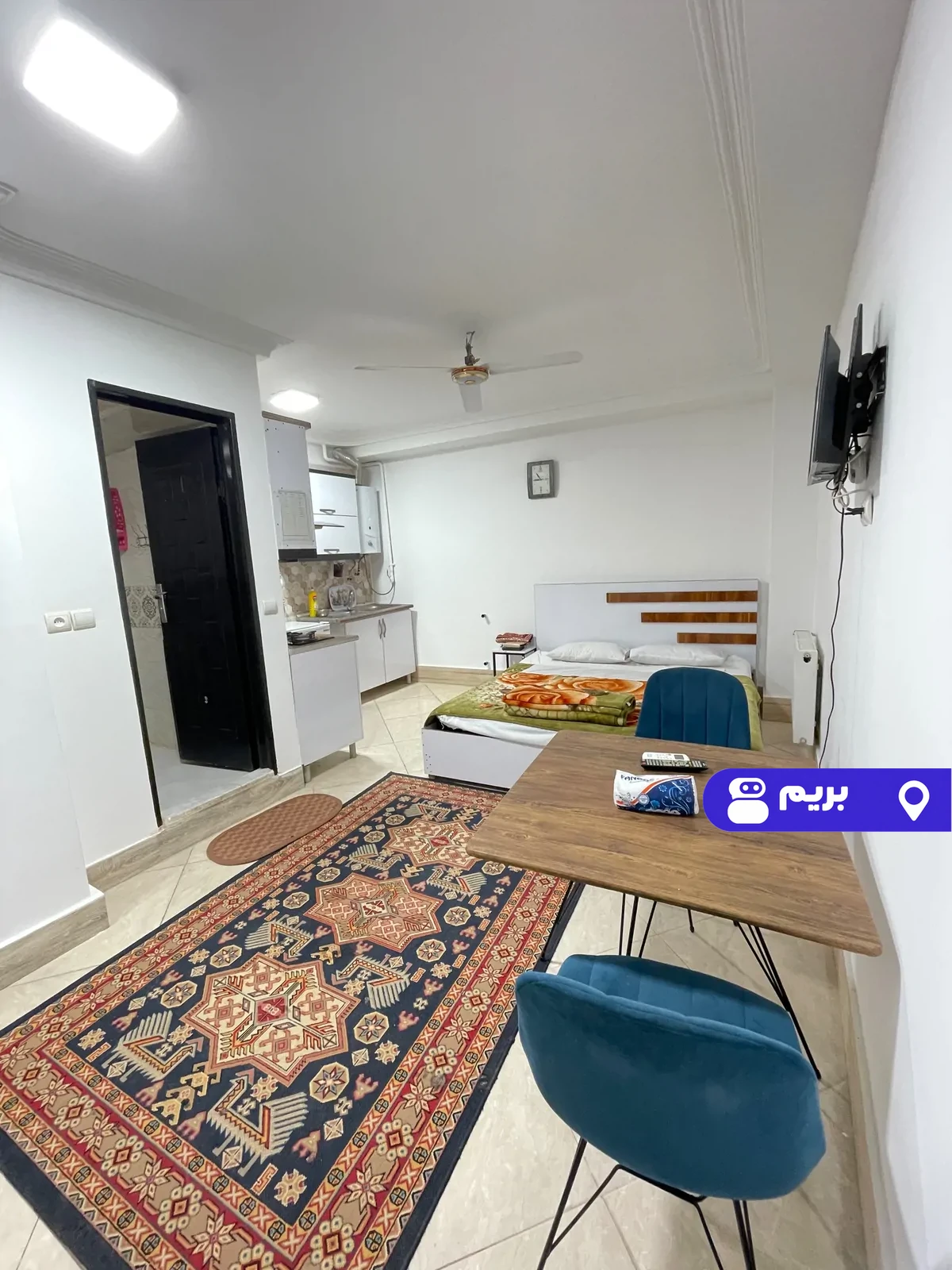 برجیس (دبل) در خان ببین در رامیان