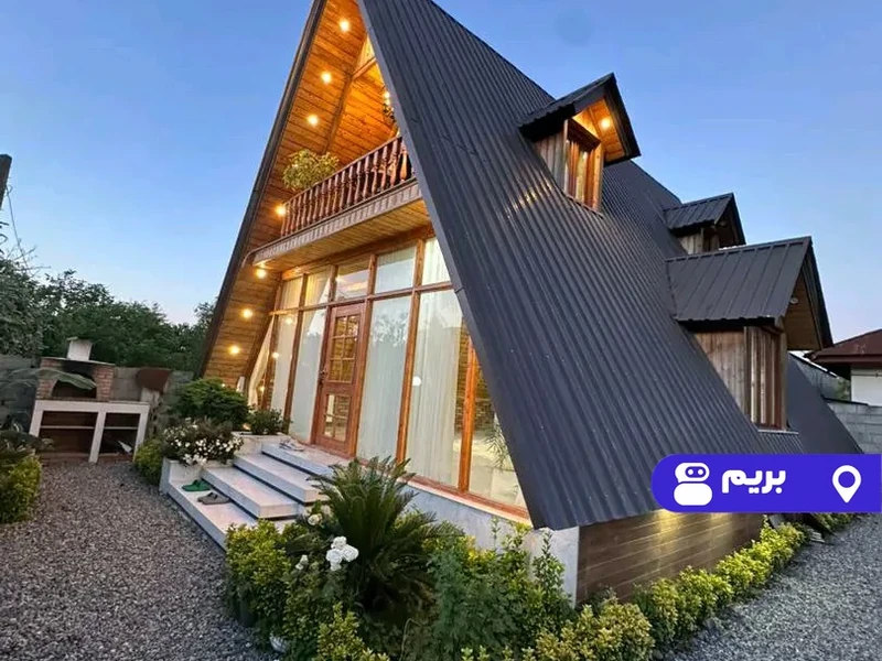 کلبه چوبی استخردار آبگرم لاکچری آرسس