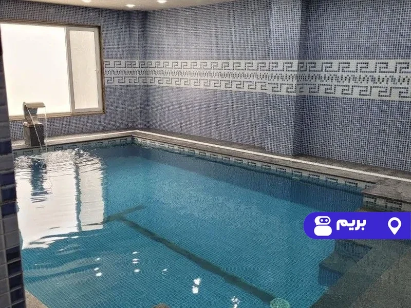 ویلا استخردار آبگرم آریسا با فوتبال دستی