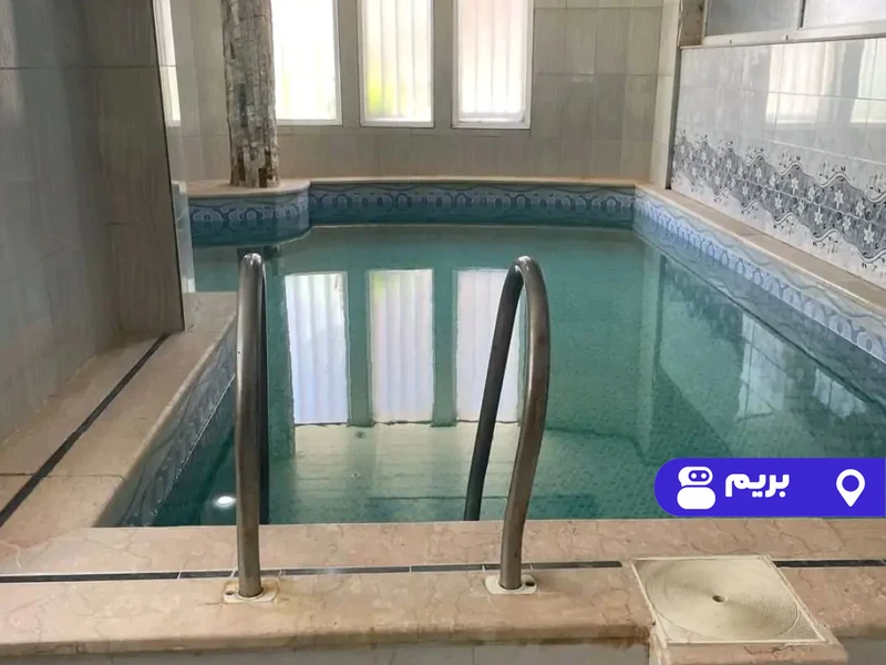 ویلا استخردار آبگرم باران (2) با فوتبال دستی