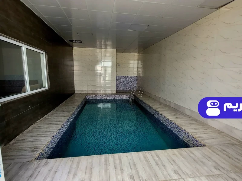 ویلا استخردار آبگرم یاس با فوتبالدستی و ایرهاکی