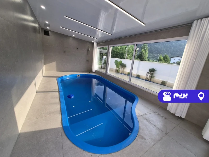کلبه سوئیسی استخردار آبگرم ژیوار گاردن