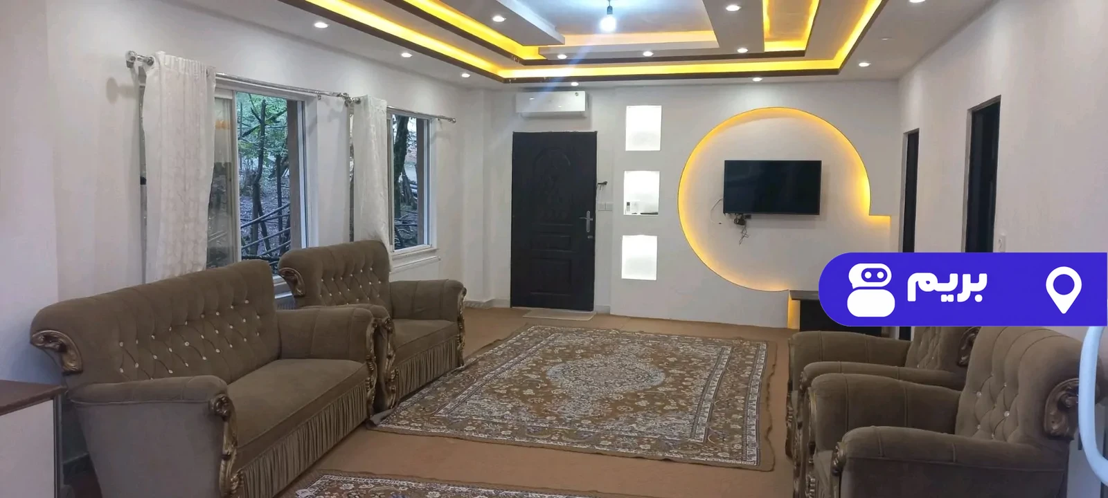 مبله رنگین کمان (طبقه اول) در شفت